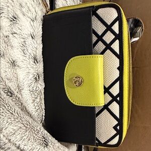 Spartina 449 Black and Yellow Wallet